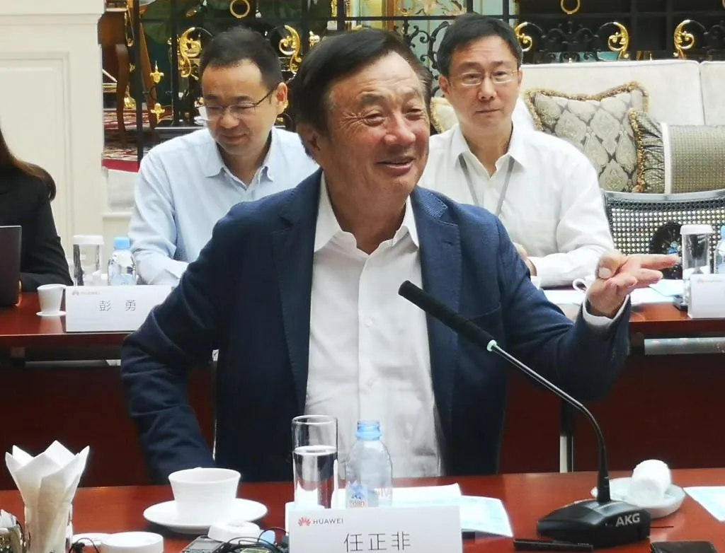 華為執行長任正非。(資料照/新華社)