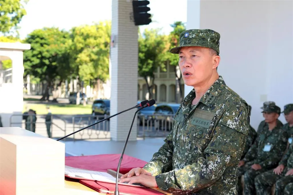陸軍司令鍾樹明將接國防部軍備副部長。 （圖／青年日報）