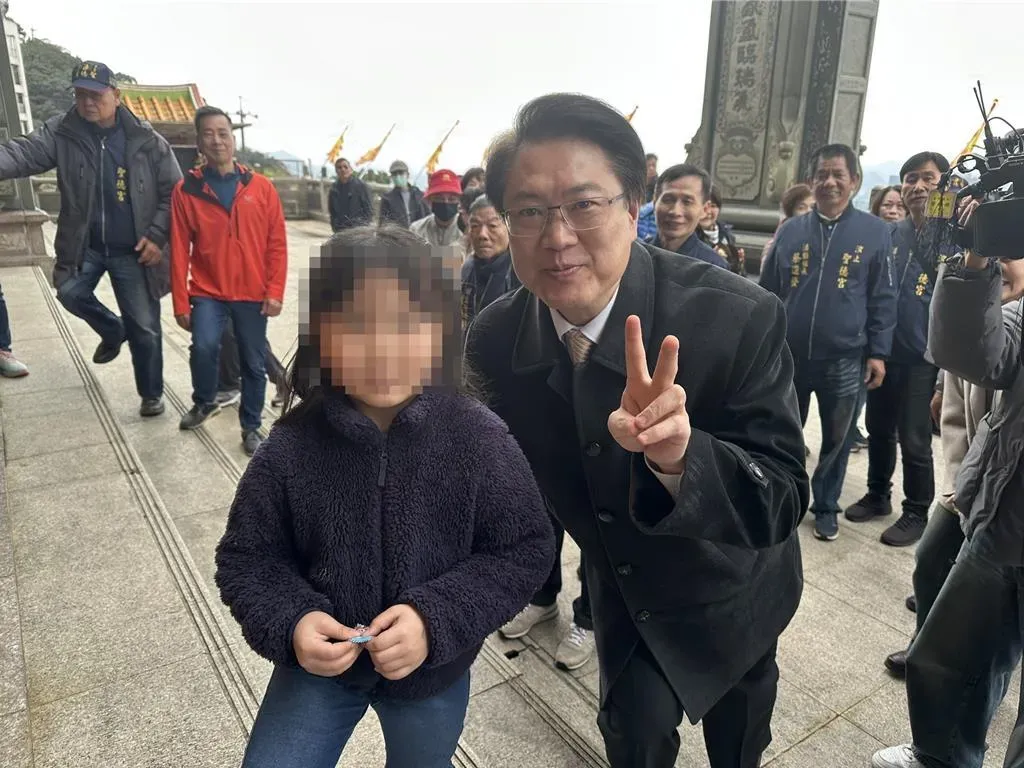 林右昌參香行程。（圖／中國時報）
