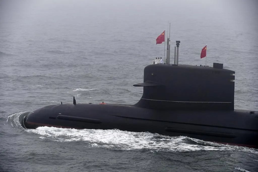 大陸海軍近年致力於打造新潛艦。（資料照／新華社）