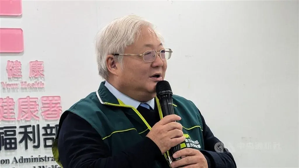 衛生福利部國民健康署長吳昭軍。（圖／中央社）