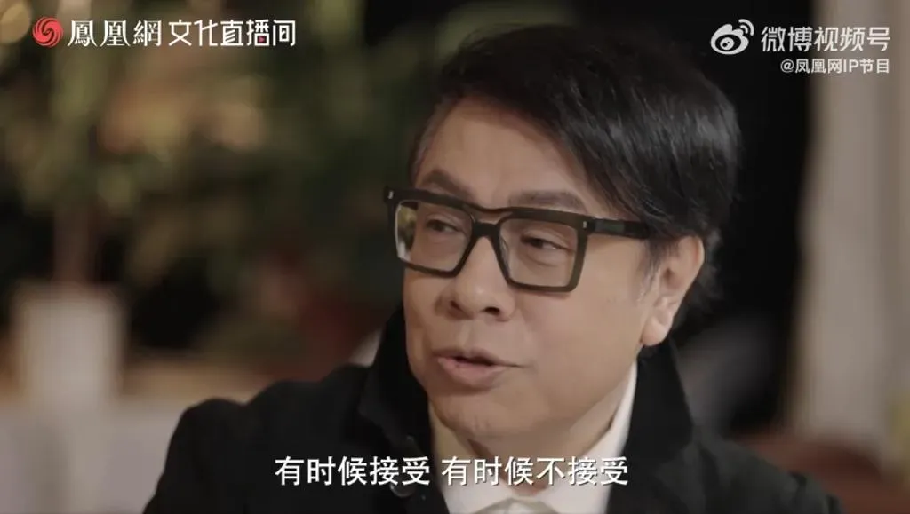 蔡康永提及對於大S離世的心情「有時候接受，有時候不接受」。（圖／翻攝自微博）