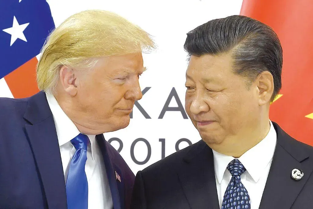 川普表示未來對中國關稅將大幅降低(圖/AP)