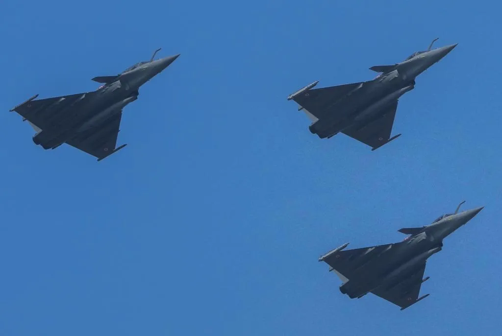 飆風戰機（Rafale）。（資料照／美聯社）