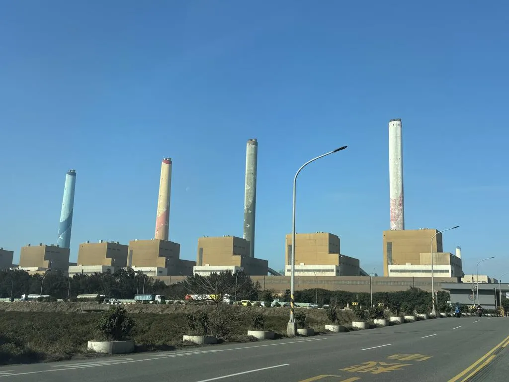 台中火力發電廠。（圖／中時提供）