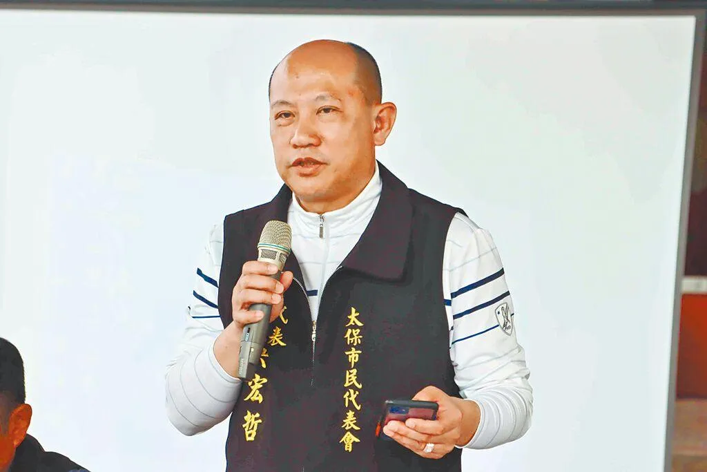 嘉義縣太保市市民代表林淑勉、吳宏哲互罷，罷免案今天投票，但最終都未通過。圖為吳宏哲。（報系資料照）