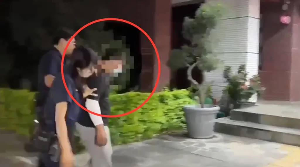 慣竊男當日下午即遭警方查獲。(圖/翻攝畫面)