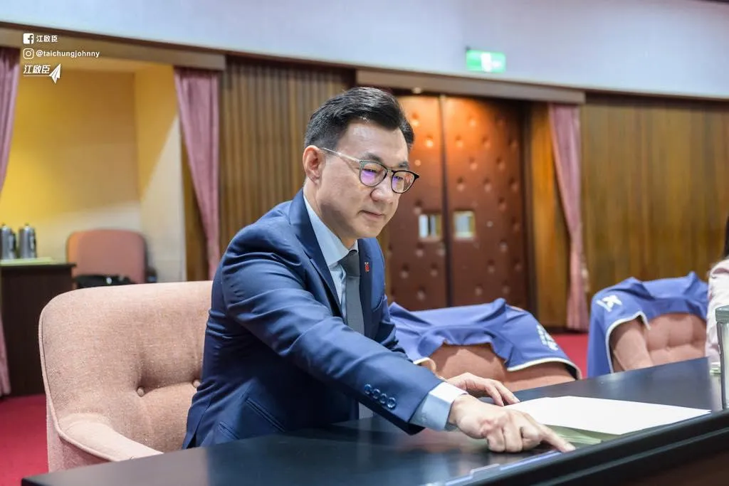 江啟臣接獲多家業者反映關稅無法與日韓競爭。（資料圖／江啟臣）