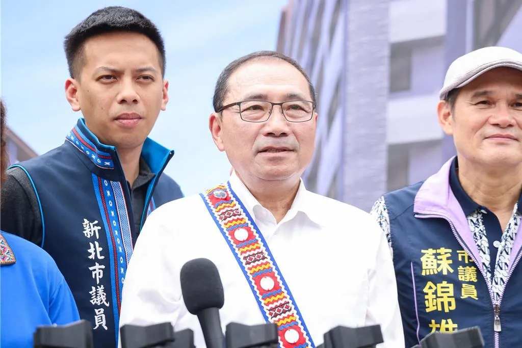 對於主計總處徵詢地方政府補助辦法修正意見，限3天回覆，侯友宜脫口而出「麥擱來啊」！（圖／中時王揚傑攝）