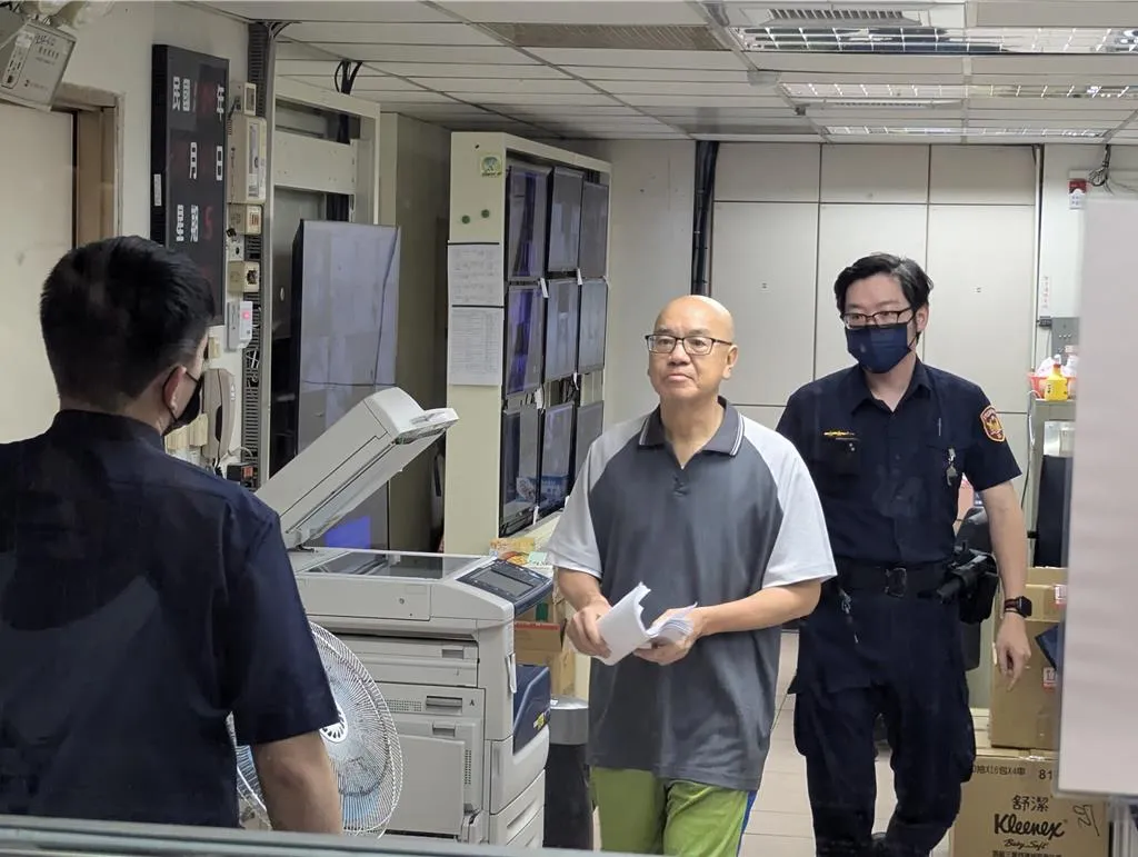 國民黨基市黨部前主委吳國勝，是在基市黨部副主委劉經緯具保下，順利交保。（圖／中時報系）