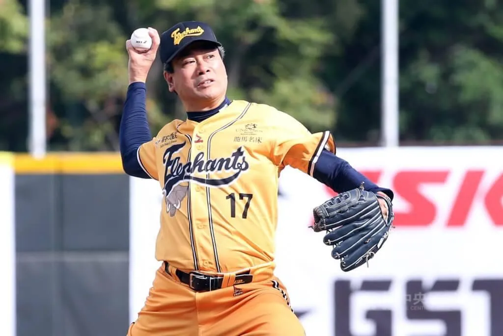 陳義信將赴大聯盟教士隊台灣日開球。(圖/中央社)