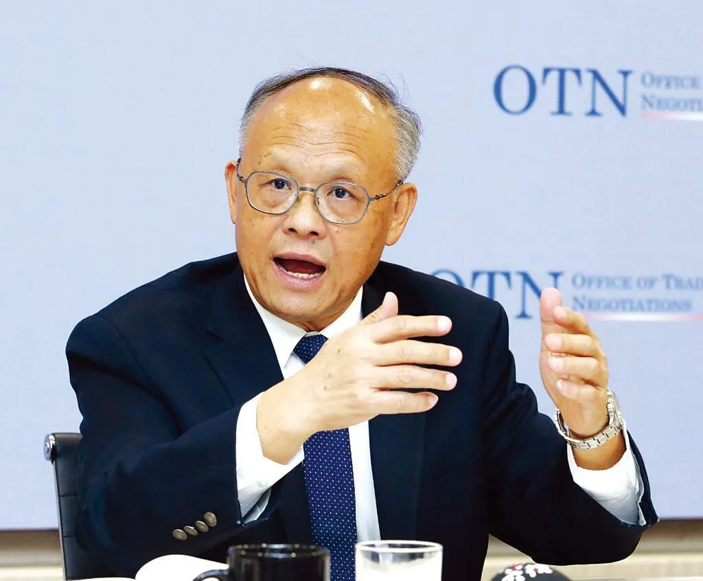 前經貿談判辦公室總談判代表鄧振中。（圖/旺得富理財網）