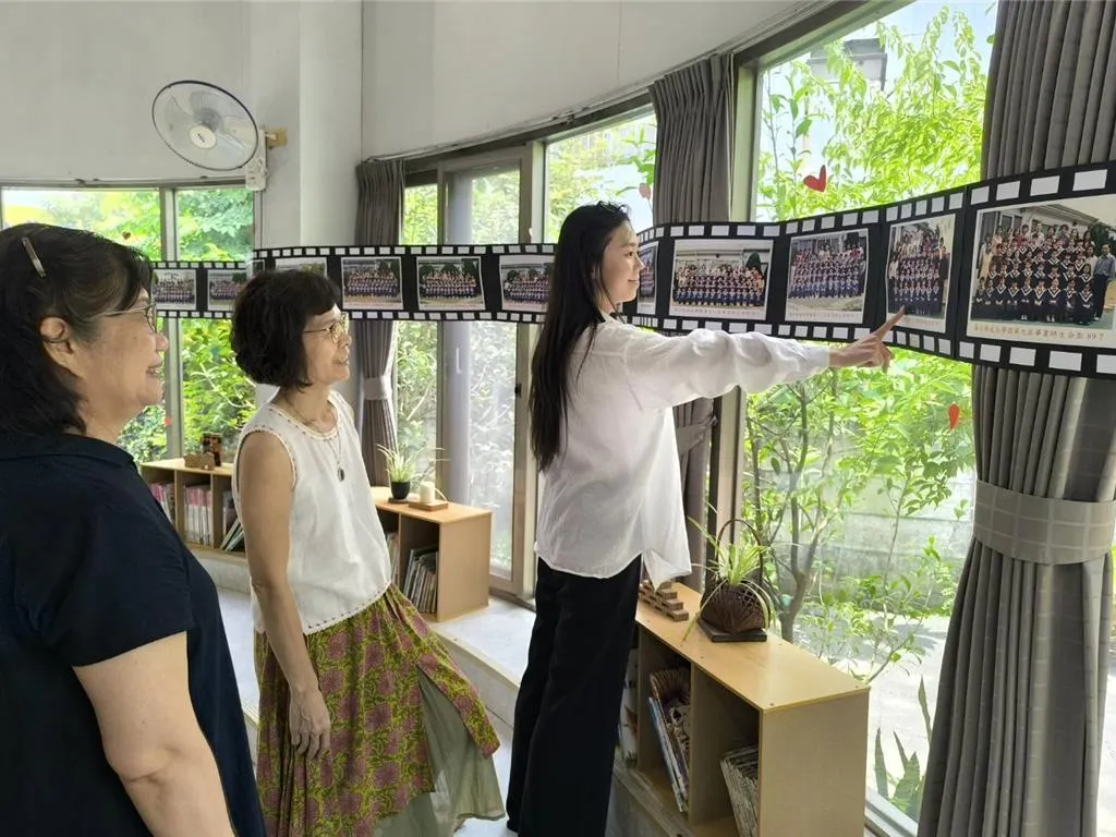 園方開放幼兒園讓民眾回來拍照留念。（圖／翻攝自中時新聞網）
