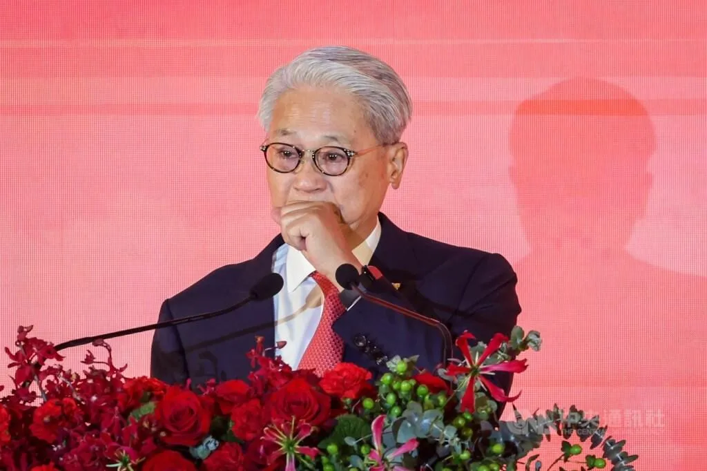 台新新光金控董事長吳東亮。（圖／中央社）