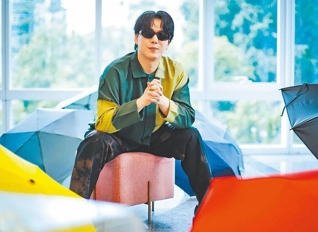 金曲歌王蕭煌奇受訪分享與媽媽的生活點滴。（圖／中時 陳俊吉攝）