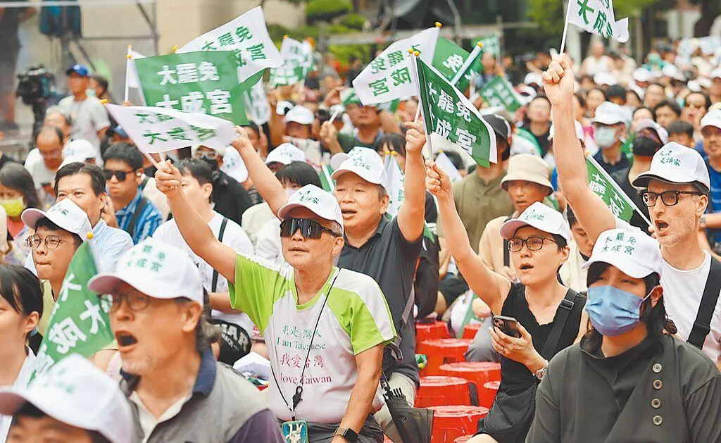 綠營積極推動大罷免，結果全面落敗收場。（中時資料照）