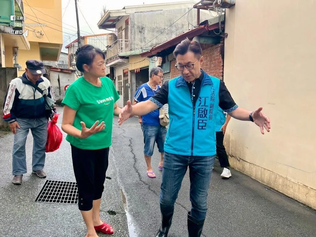 吳子嘉認為,周刊此次爆料恐跟823罷免有關,民進黨已將苗頭對準立院副院長江啟臣。(圖取自江啟臣臉書)