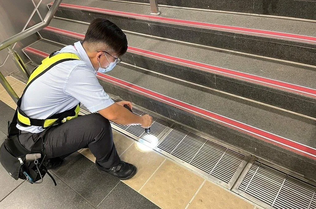 因應颱風楊柳持續逼近台灣，桃捷公司已全面檢視防颱整備工作。（圖／桃園大眾捷運公司提供）
