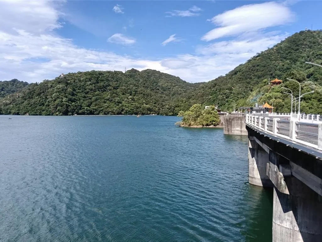 中颱楊柳過境，桃園石門水庫將實施少量調節放水。（圖／北水分署提供）