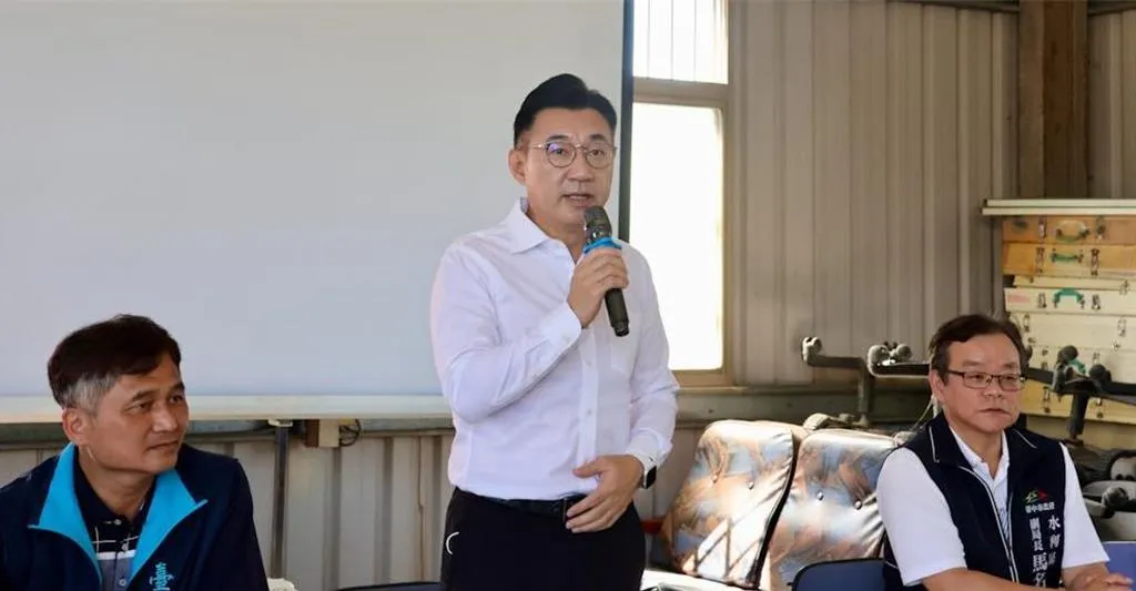 江啟臣呼籲賴清德政府儘速召開國是會議。(圖/江啟臣辦公室提供)