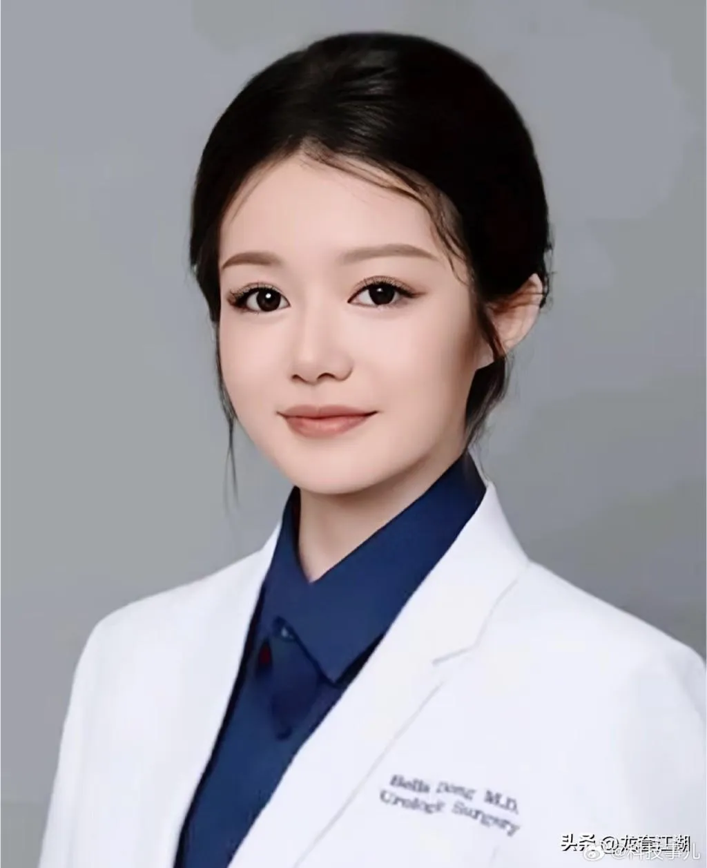 北京中日友好醫院實習醫師董襲瑩被爆不倫、走後門。（圖／翻攝微博）