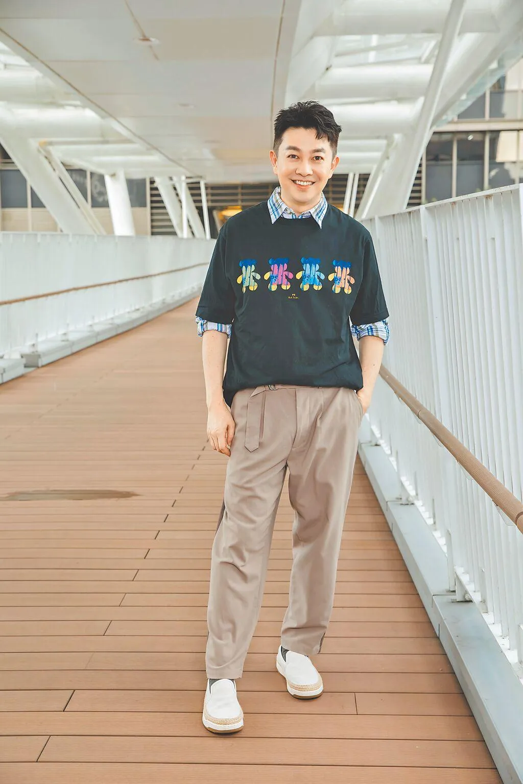 李明川鬆口談與父親修補父子感情的過程。（圖／中時 陳俊吉攝）