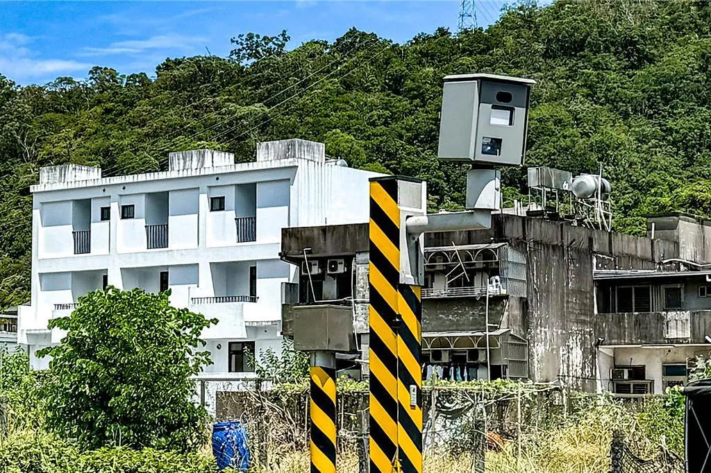 台9線103K測速桿年內開出6千張罰單。（圖／中時新聞網）
