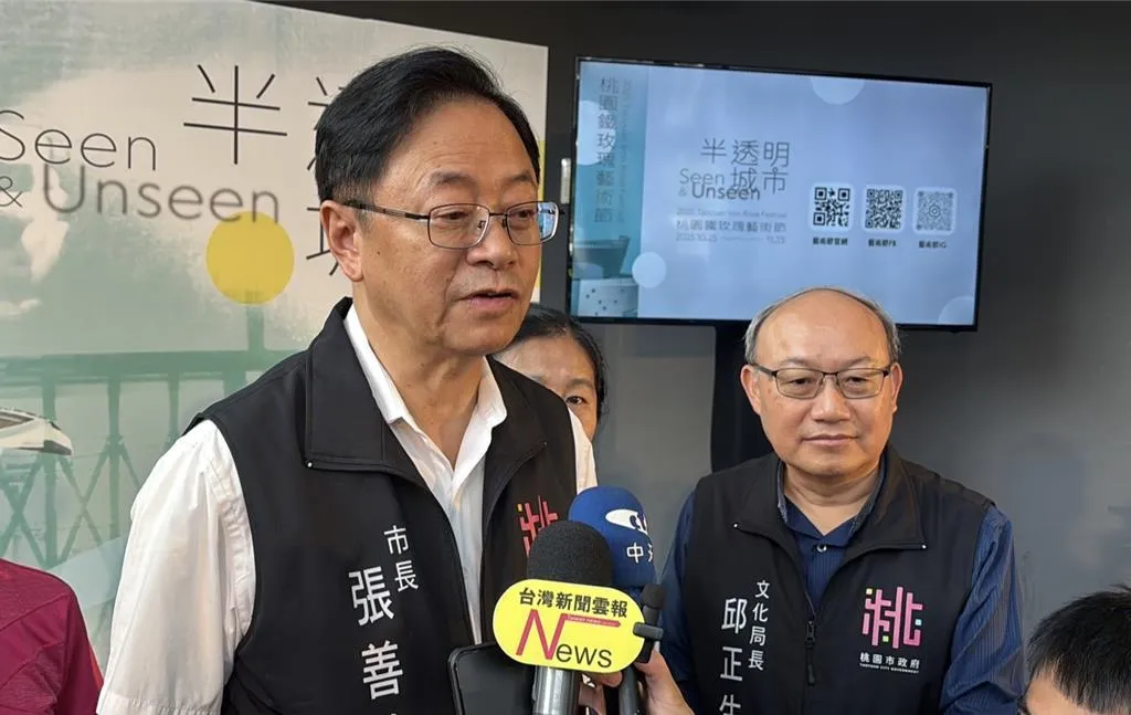 賴清德總統11日批去年在野黨主導修財政收支劃分法鑄大錯，對此桃園市長張善政怒言「不要再推來推去」。（圖／中時姜霏攝）