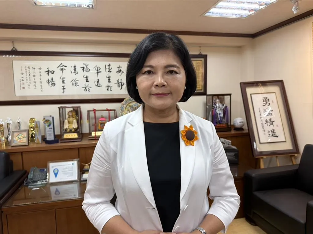 雲林縣長張麗善表示，自她擔任縣長起，全縣就禁用廚餘養豬，所以雲林豬肉都以飼料養豬。（圖／中時周麗蘭攝）