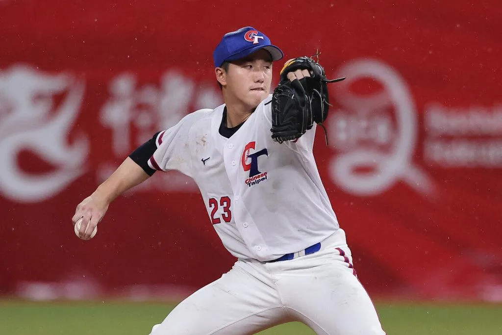 陳睦衡主投5局,有3次三振、2次保送,無失分助隊拿勝。(圖/中華民國棒球協會提供)
