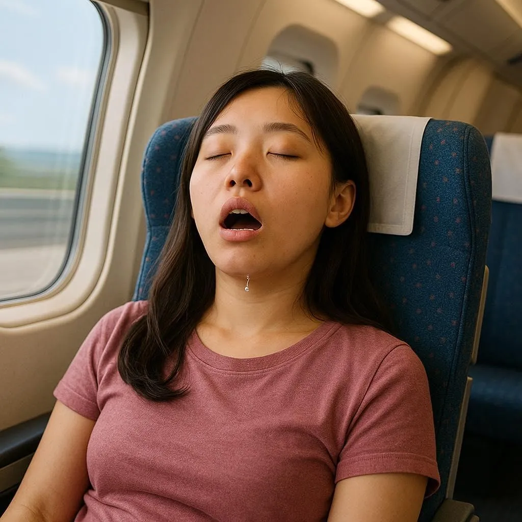 許多人上車後很快出現睡意，根據科學研究顯示，車廂本身就是一個自帶催眠功能的「安眠盒子」。（圖／翻攝自黃軒臉書粉專）