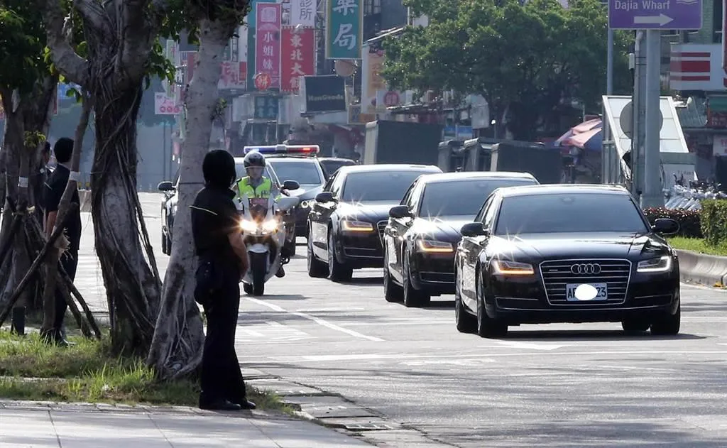 總統車隊資料照。（圖／報系資料照）