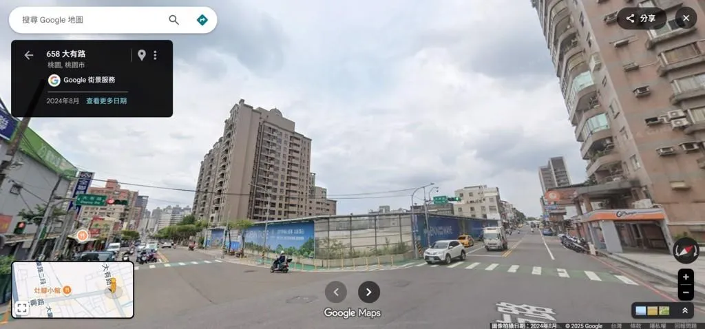 鉅陞國際拿下桃園史上規模最大飯店都更案，桃園「晶悅國際飯店」將變身總銷160億元精品宅。（圖/取自google map）