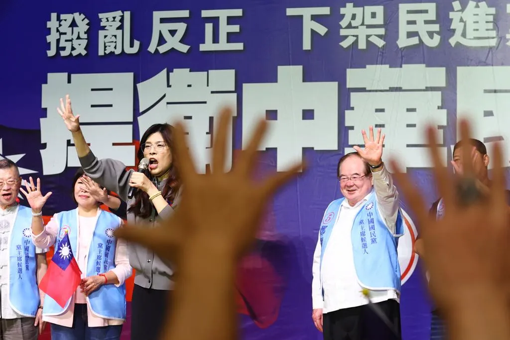 國民黨主席選舉昨日落幕，候選人鄭麗文以逾6萬票勝出。（圖/資料照）