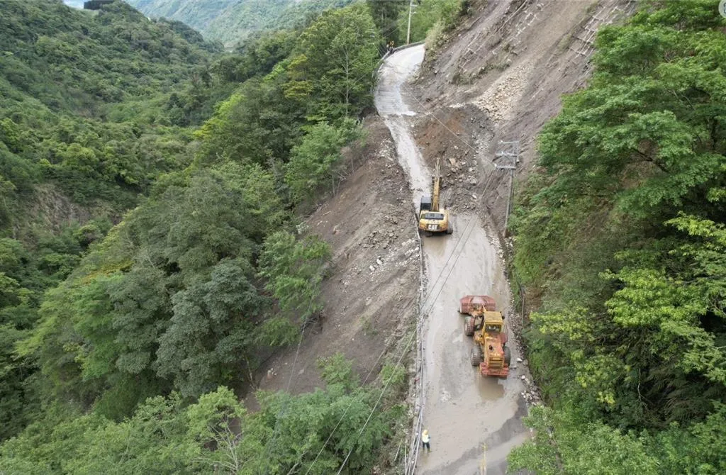 未來2天宜蘭山區道路可能因豪雨導致路況不佳,北橫公路台7線西村至百韜橋路段、蘇花公路台9丁線蘇澳至南澳路段封閉。(示意圖/公路局提供)