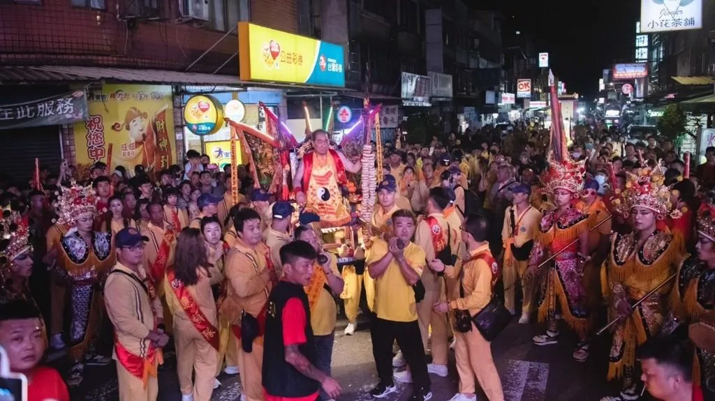 桃園護國宮「太子忠孝文化季」邁入復辦第12年,10月18日正式展開為期5天5夜的遶境活動。(圖/桃園護國宮提供)