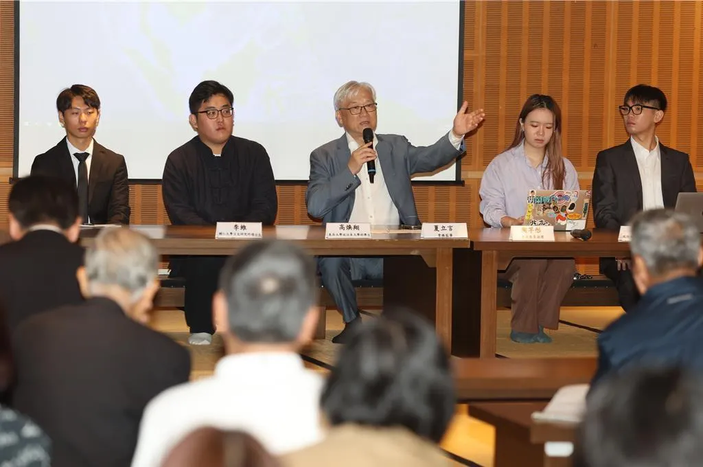 「台灣光復座談會」主持人夏立言今強調，台灣光復恢復到中華民國的主權管轄範圍之內，這是歷史上不爭的事實！（圖／中時姚志中攝）