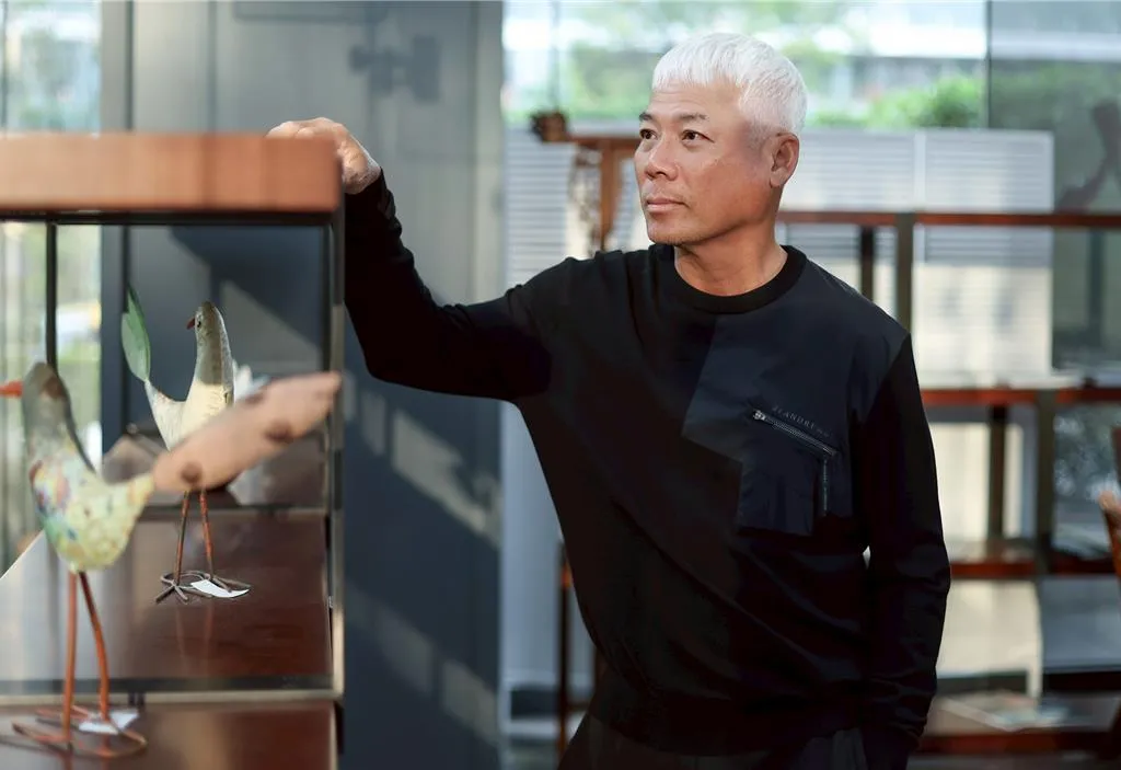 巫啟賢與中國時報讀者分享成長歷程以及對孝順的看法。（圖／中時 陳俊吉攝 、場地提供／台北萬豪酒店）