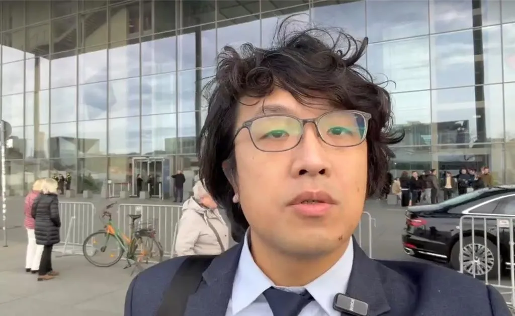 大陸以「分裂國家罪」對沈伯洋立案偵查,並揚言發起全球通緝(攝自沈伯洋臉書)