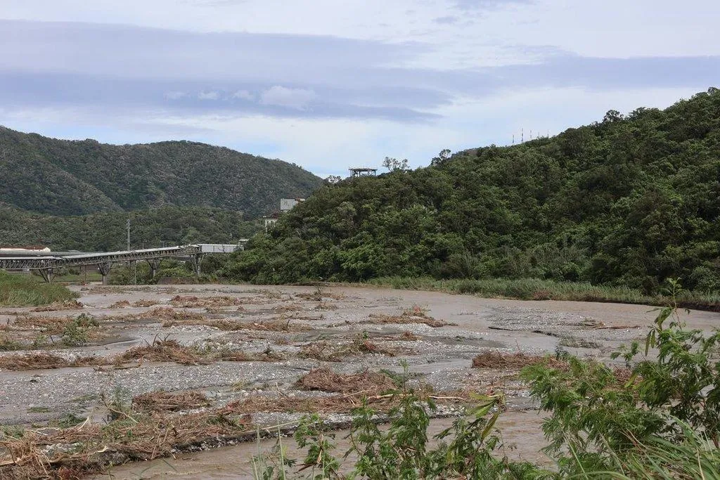 宜蘭蘇澳因鳳凰颱風豪雨產生水災，外界開始關注蘇澳分洪道工程的進展。圖為蘇澳溪分洪隧道工程預定地。（圖／蘇澳鎮公所提供）