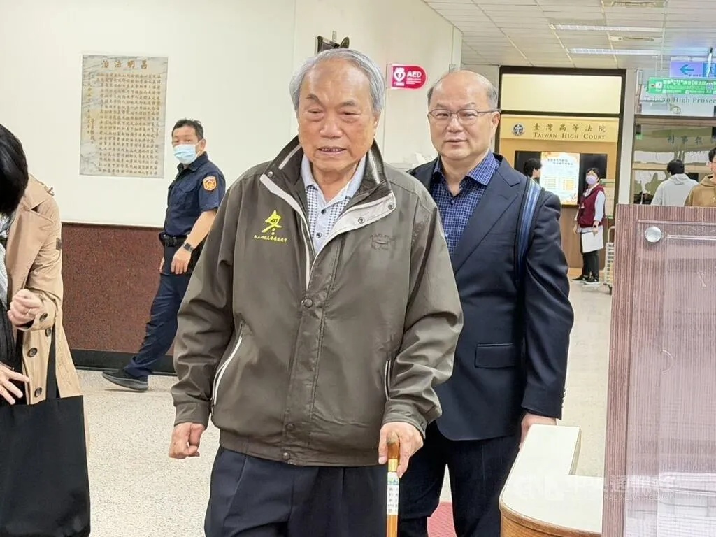 宜蘭縣長林姿妙等人涉貪案，台灣高等法院20日下午二審開庭，不過並未傳喚林姿妙本人到庭；同案被告、前議員劉石純（前）出庭。（圖／中央社）