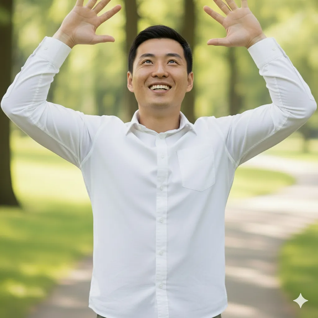 為預防頸椎問題惡化，陳顥文醫師教民眾兩個簡單且安全的自我訓練，分別是「夾肩胛」和「下巴內收」。（圖／花蓮慈濟醫院）