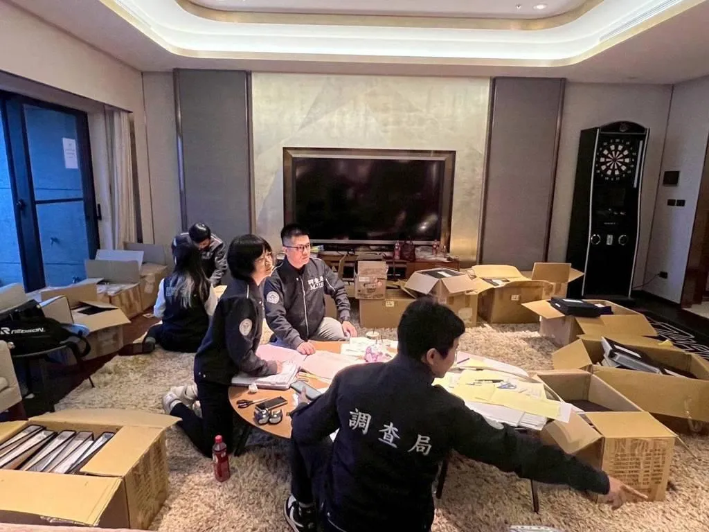 圖為檢警調偵辦柬埔寨「太子集團」跨國詐騙、洗錢案，展開偵查行動。（圖/資料照）