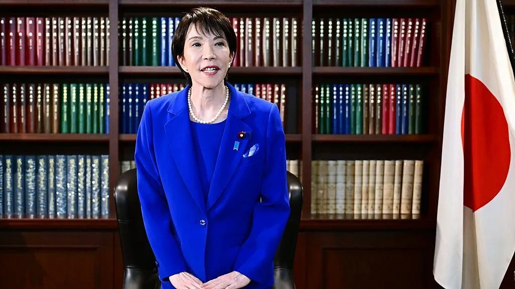 日本首相高市早苗。(圖/美聯社)