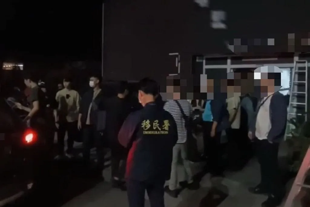 台南市善化區一家護膚SPA會館在網路散發廣告主打「善化選妃」。（圖／中央社）