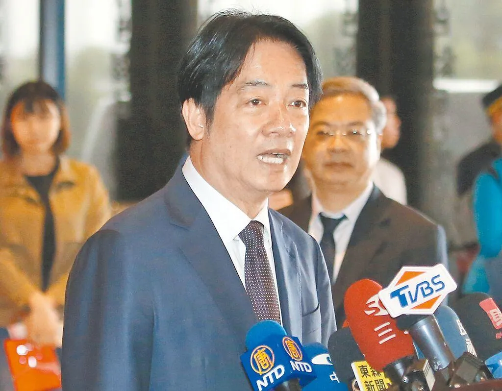 賴清德日前喊話韓國希望尊重台灣人民意志。（圖/資料照）