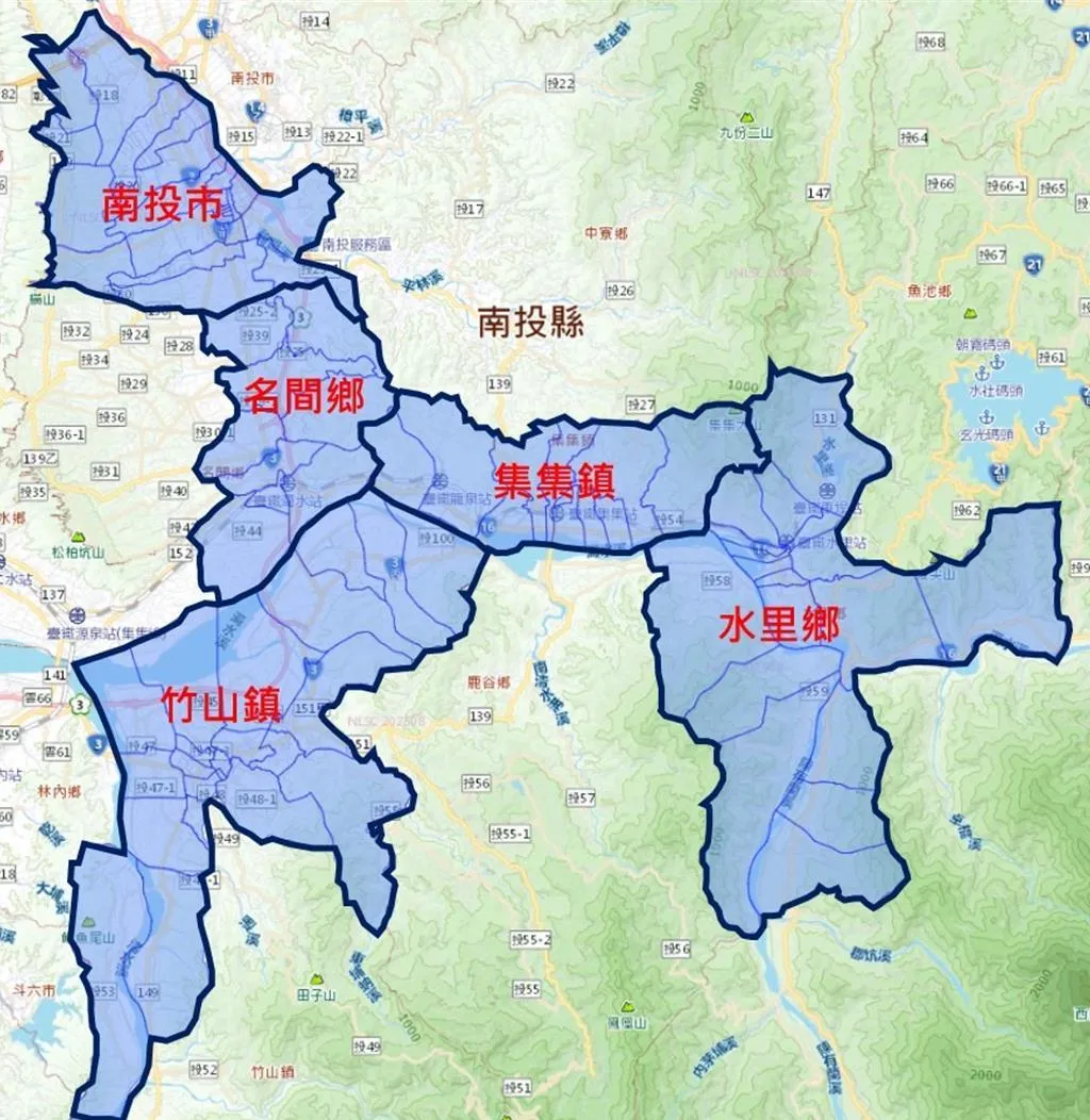停水範圍一次看。（圖／台水提供）