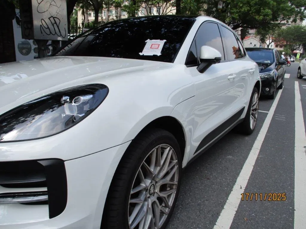 2019年款的保時捷MACAN。(圖/行政執行署台南分署提供)