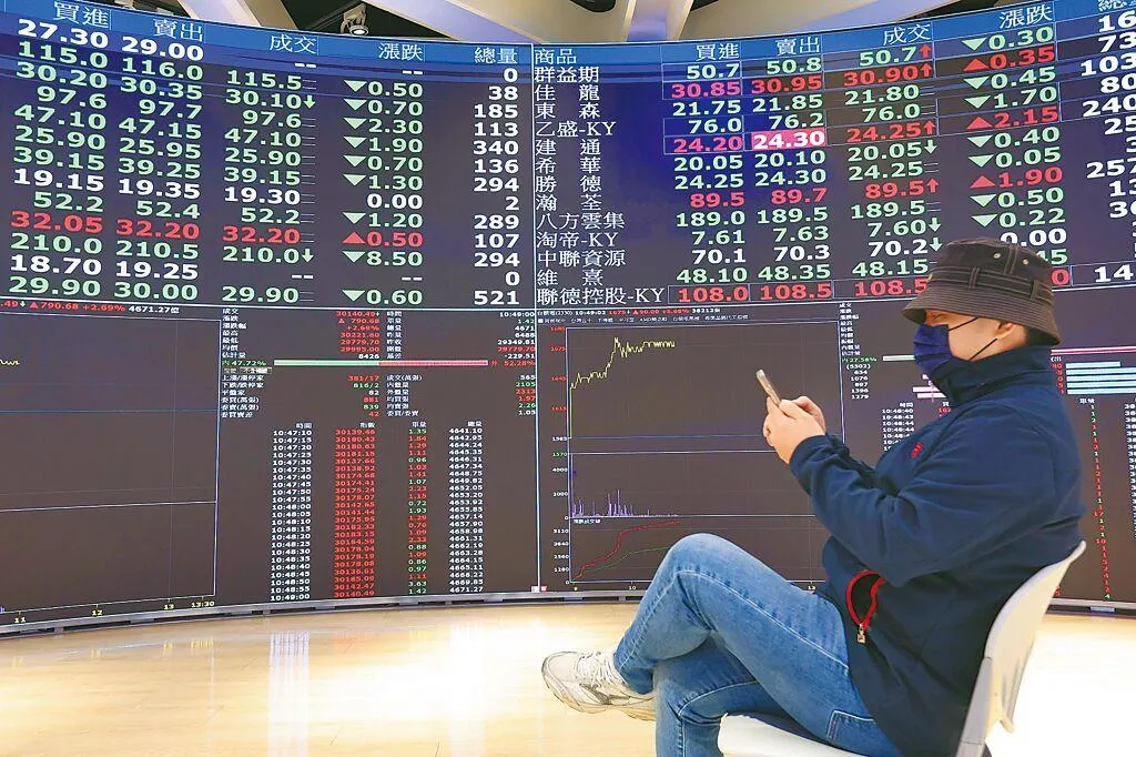 2026年台股才開張第二天,加權指數飛越30,000點,盤中30,339點、收30,105點均刷新高。(圖/資料照)