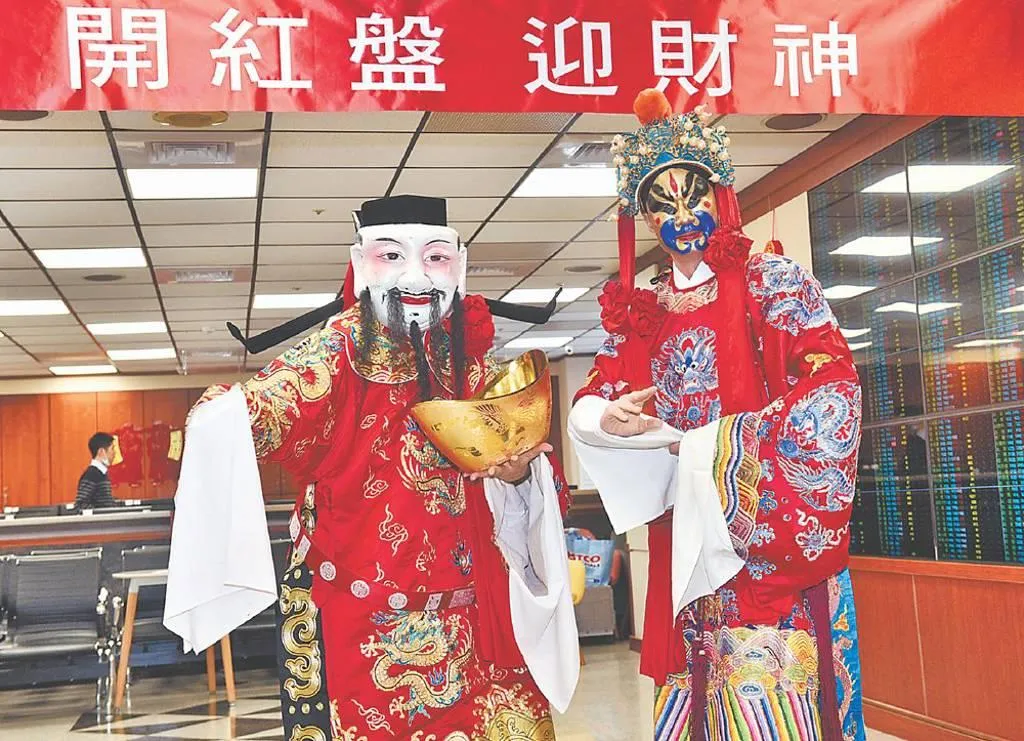 金馬年台股開紅盤,加權指數如預期見34,000點。(圖/資料照)